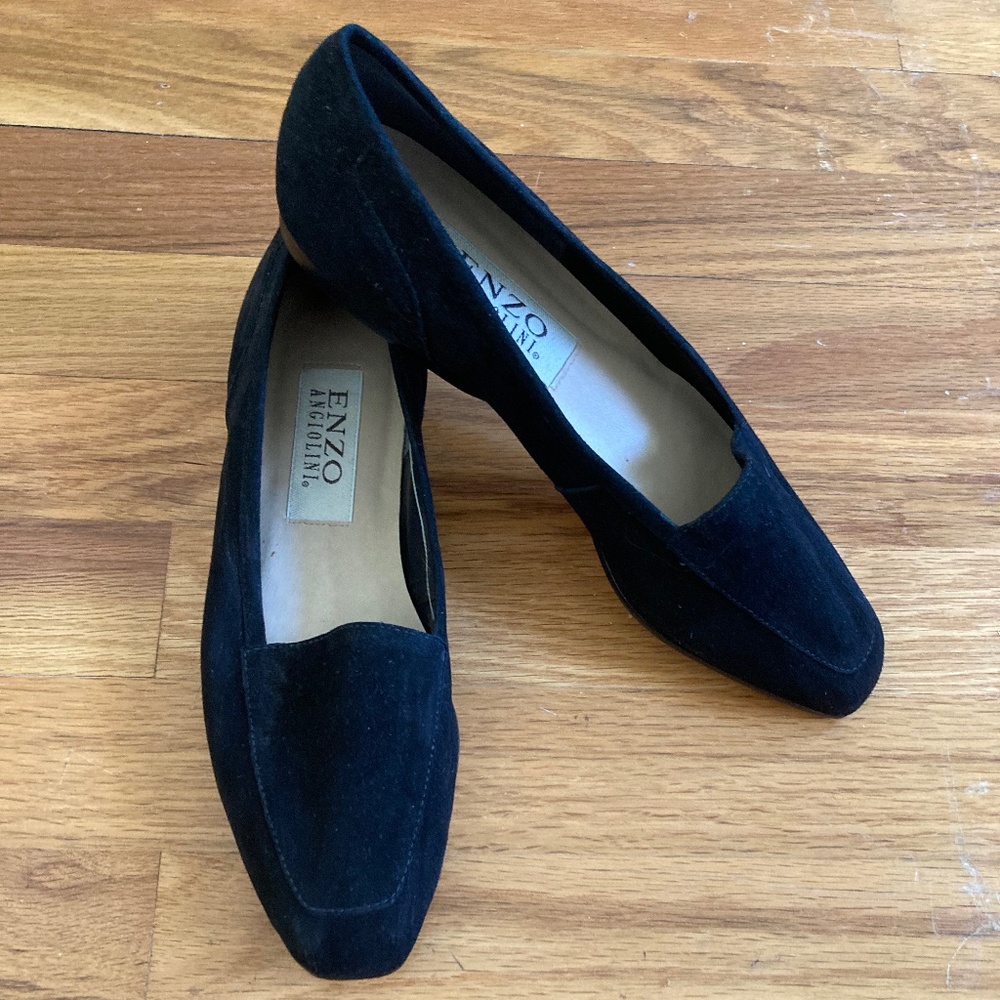 Enzo Angiolini Black flats